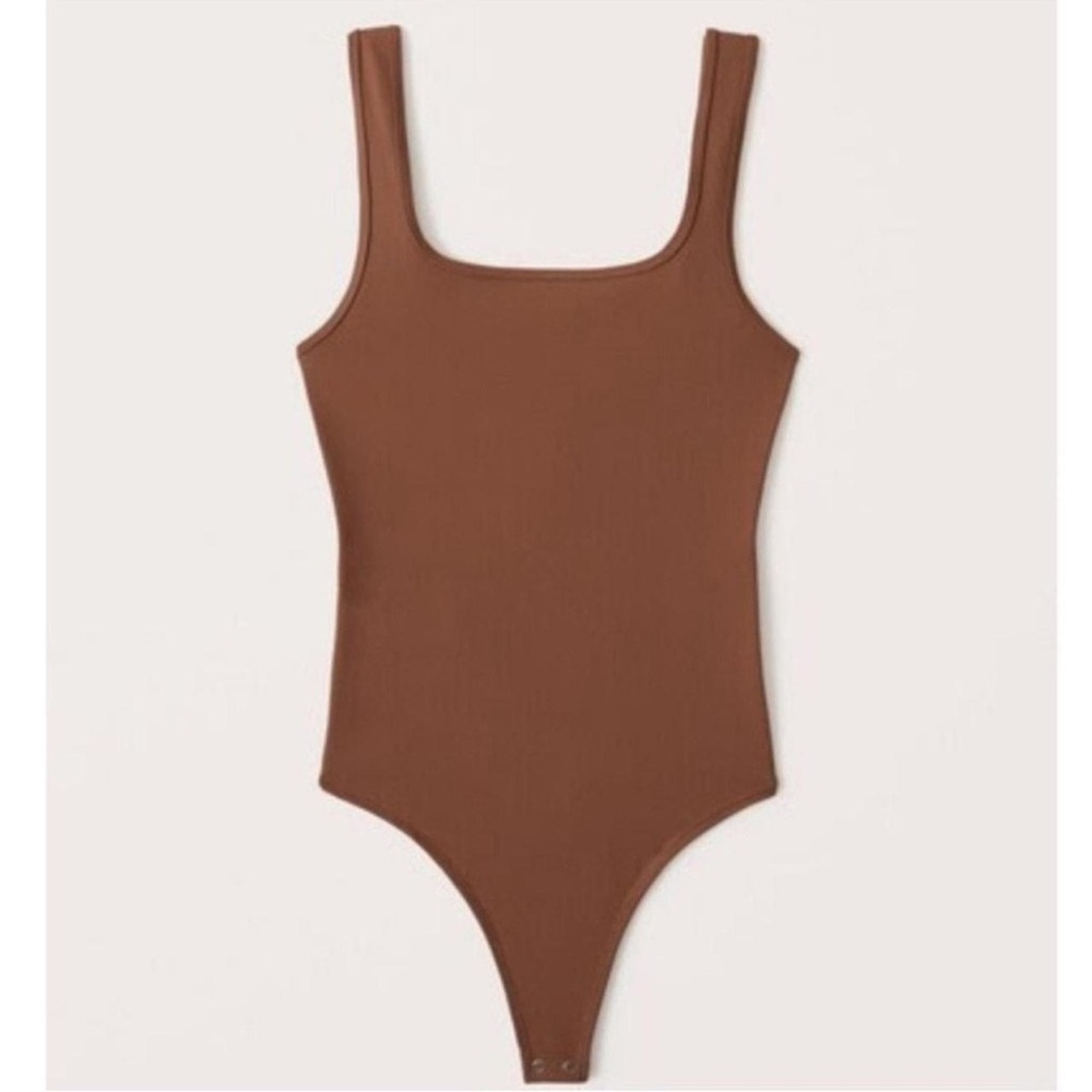 Abercrombie & Fitch Soft AF Brown Bodysuit